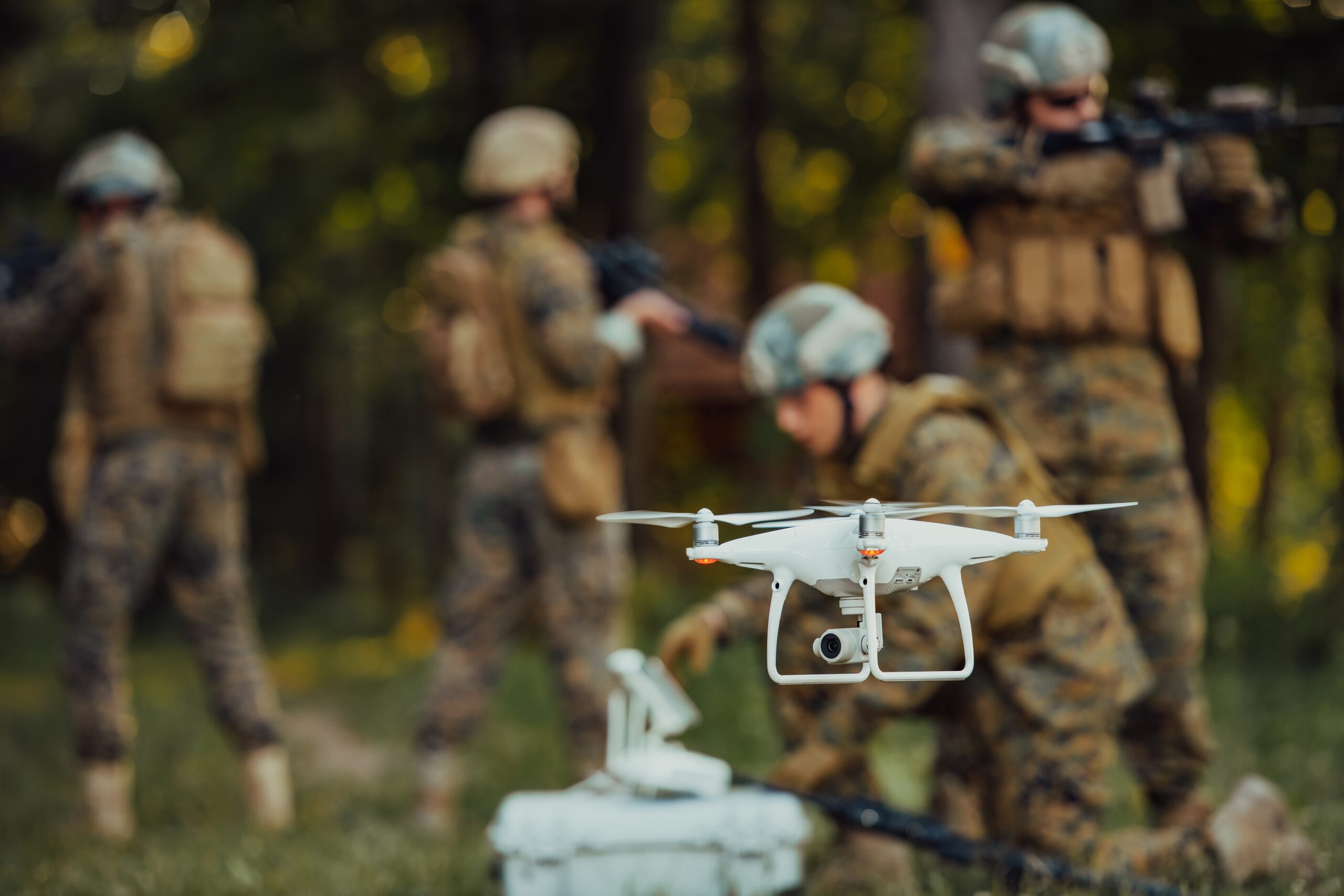 Drones as a new threat